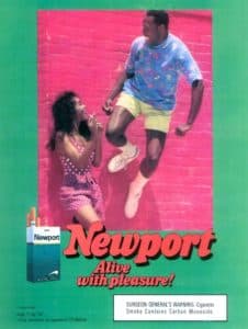 Teo Smoot cigarette ad