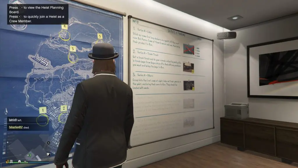 Grand Theft Auto Online Heist Room