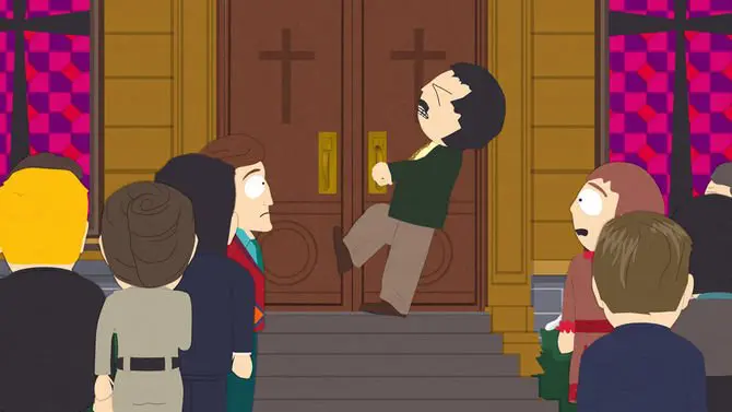 Randy Opens Door South Park