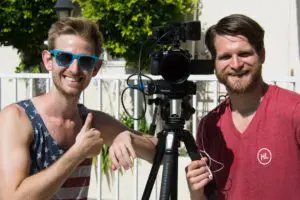 Noah Baron and Ross Willet of AnotherProductionProductions