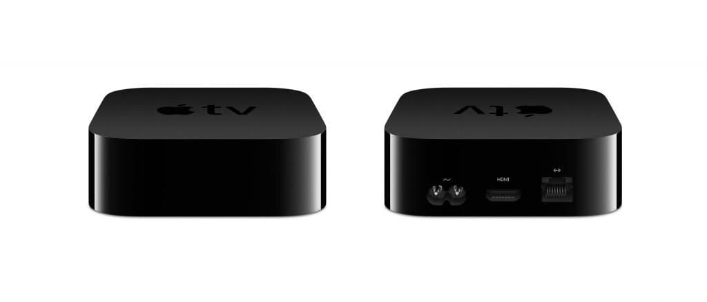 Apple TV 4K front + back