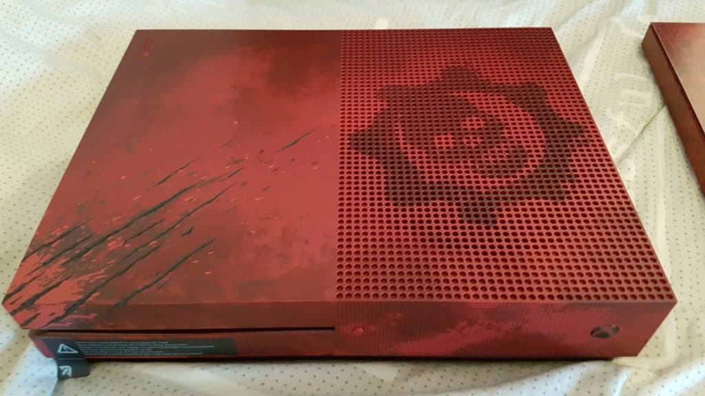gears of war 4 xbox one s console