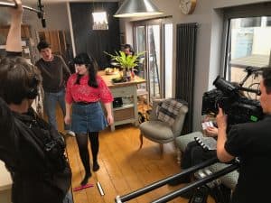 Behind the scenes of Serial Cheat directed by Anthony Sutcliffe