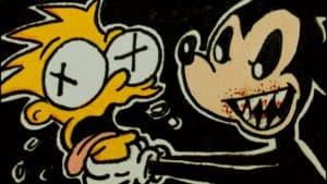 Mickey Strangling Bart close Alice Payne