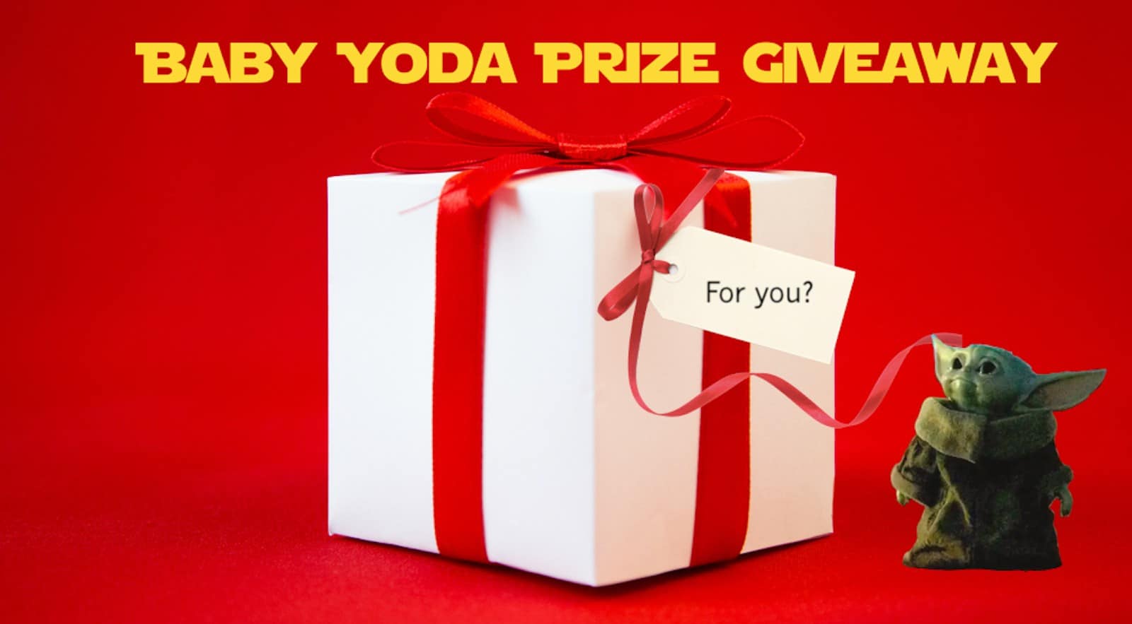 Baby Yoda Merch Giveaway: FinalBoss Launch Facebook Contest