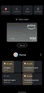 Android 11 Quick Controls