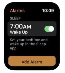 Sleep Watchos7