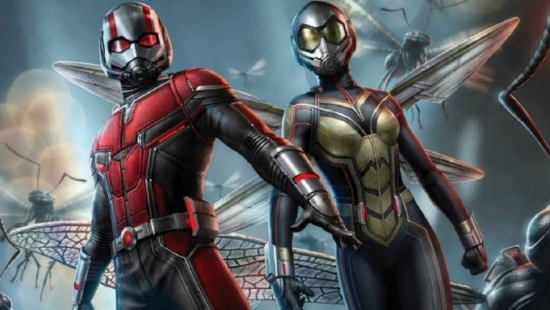 Ant-man and the Wasp in superhero mode