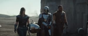 Cara, Baby Yoda, Mando and Karga