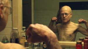 Brad Pitt as old Benjamin Button
