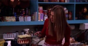 Rachel makes trifle for Thanksgiving