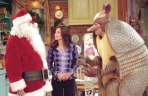 Classic Christmas symbol, the holiday armadillo