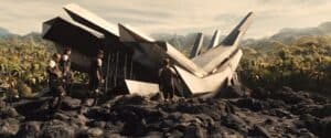 The Cornucopia at the heart of The Hunger Games Arena