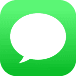 For privacy, try iMessage