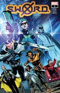 Cover of S.W.O.R.D. comic book.