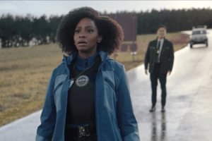 Monica Rambeau, daughter of Maria Rambeau, as she investigates Westview.