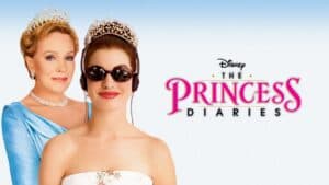 Anne Hathaway and Julie Andrews, stars of The Princess Diaries.