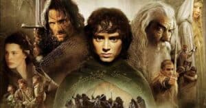 The Fellowship of the Ring poster.