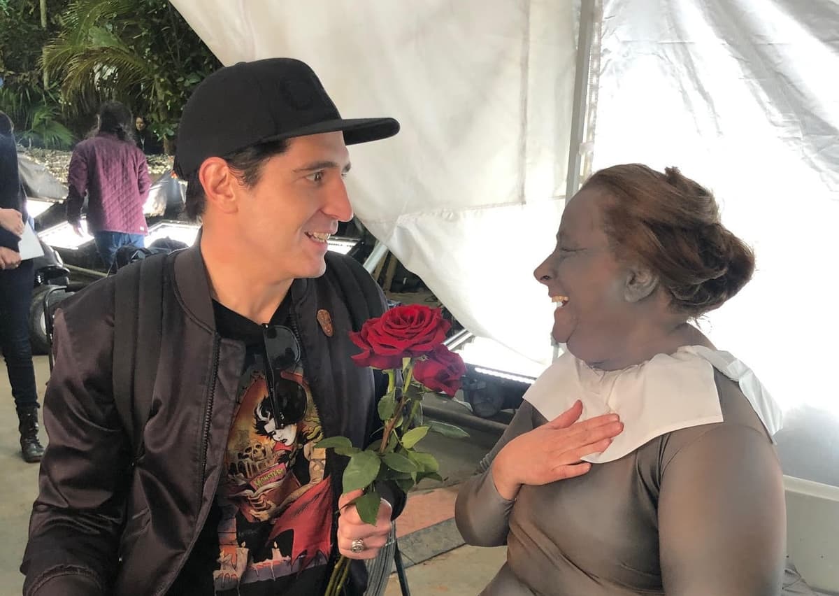 David Dastmalchian and Lynne Ashe