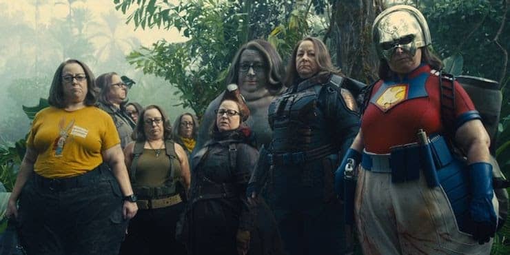 Lynne Ashe with The Suicide Squad