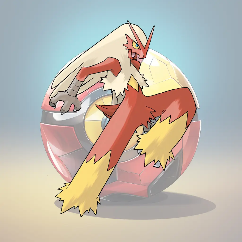 Pokemon Bird Blaziken