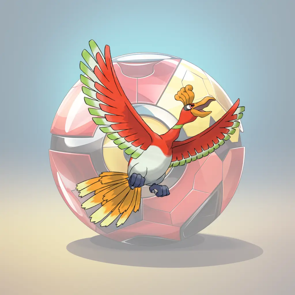 Pokemon bird Ho-Oh