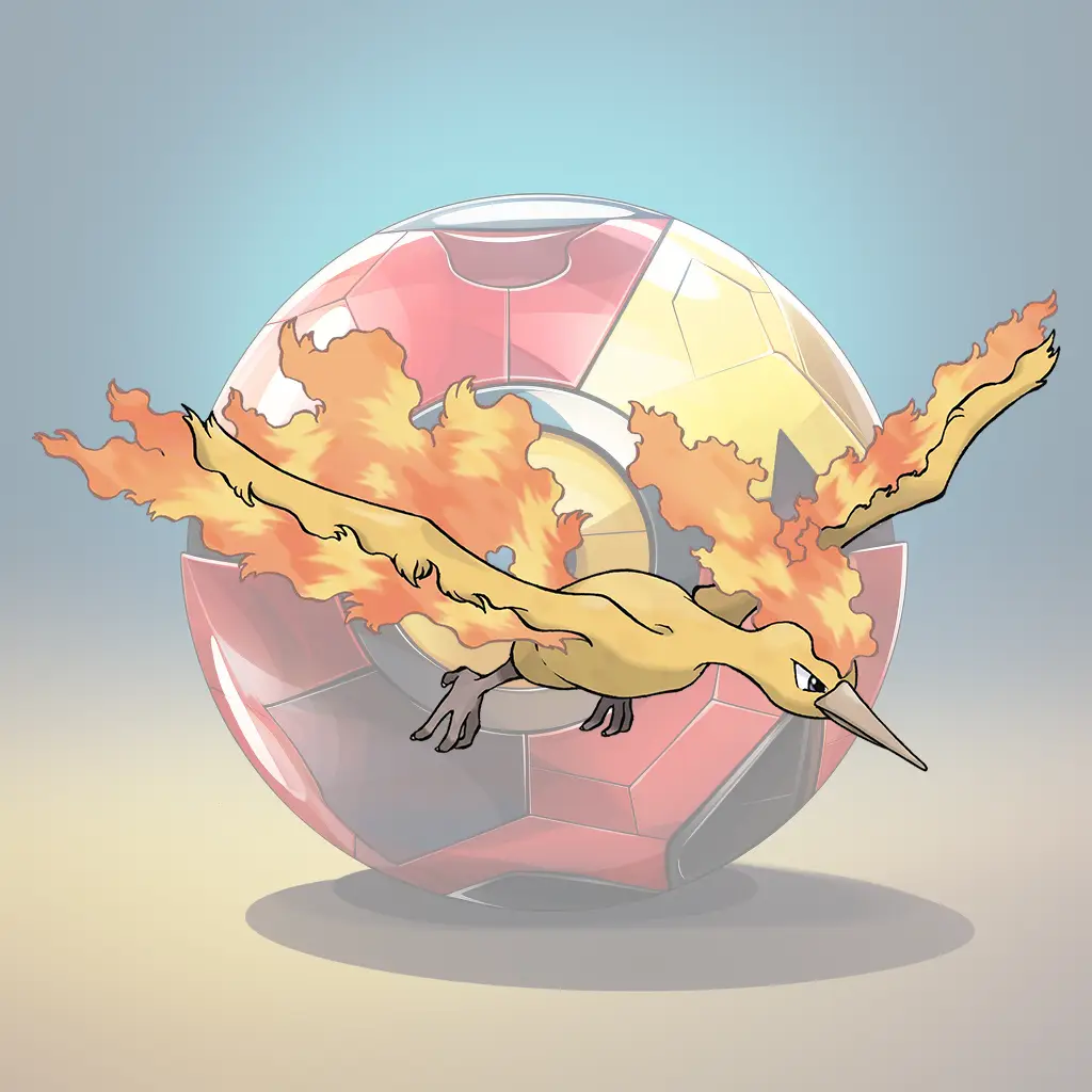 Pokemon bird Moltres