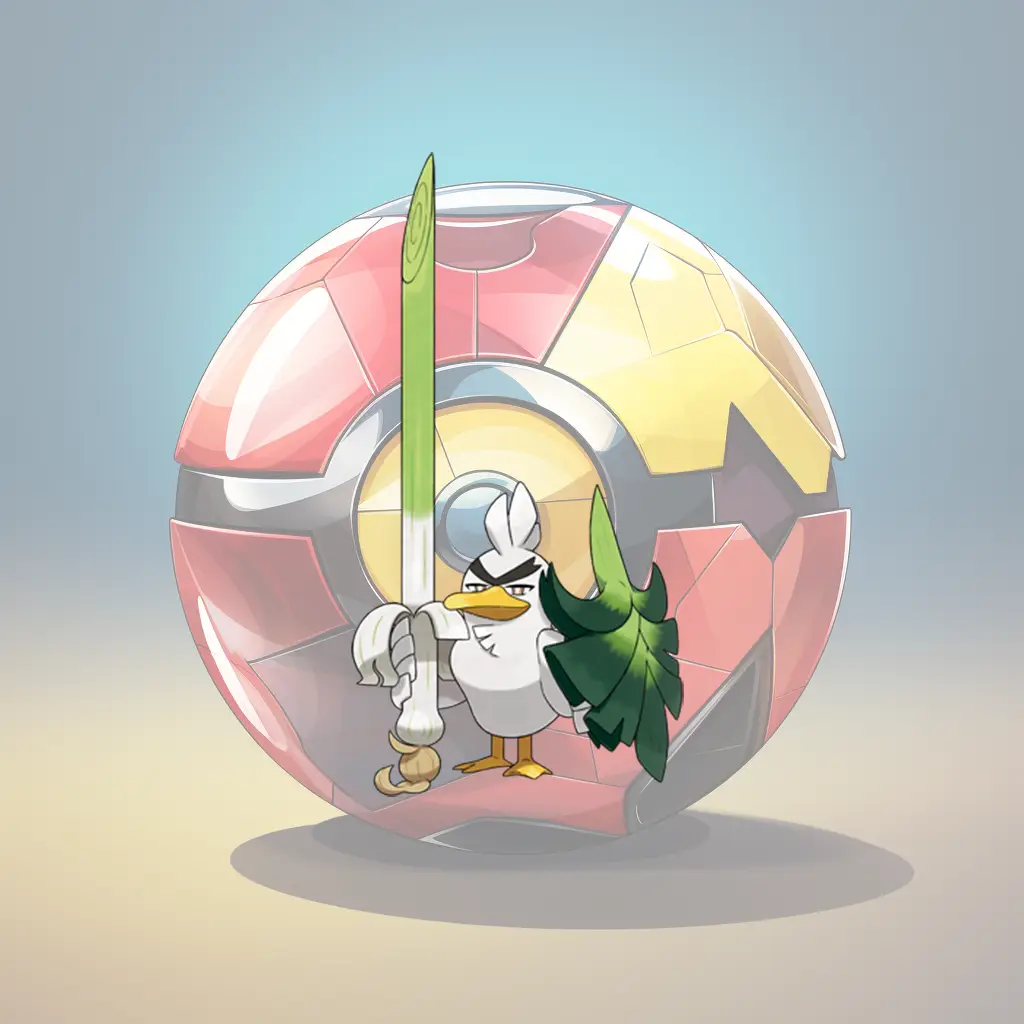 Pokemon Bird Sirfetch'd