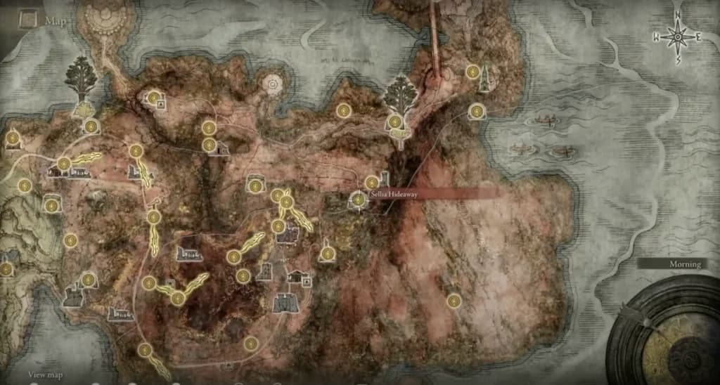 Sellia hideaway location
