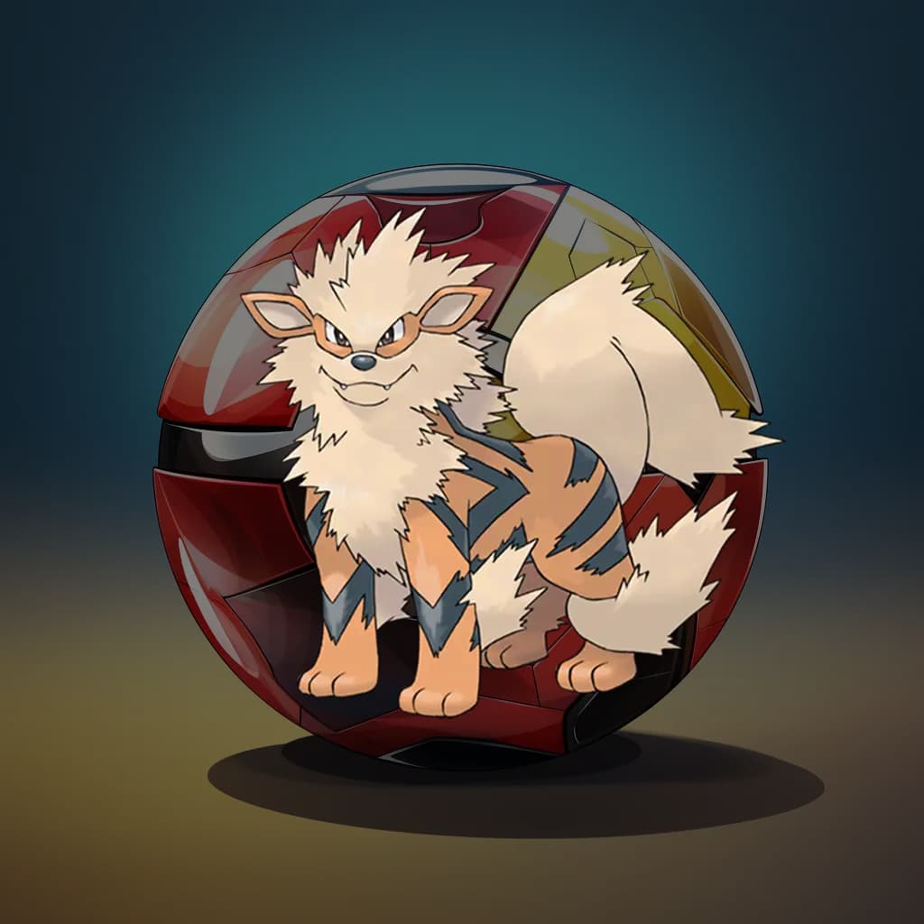 Arcanine Wolf Pokemon