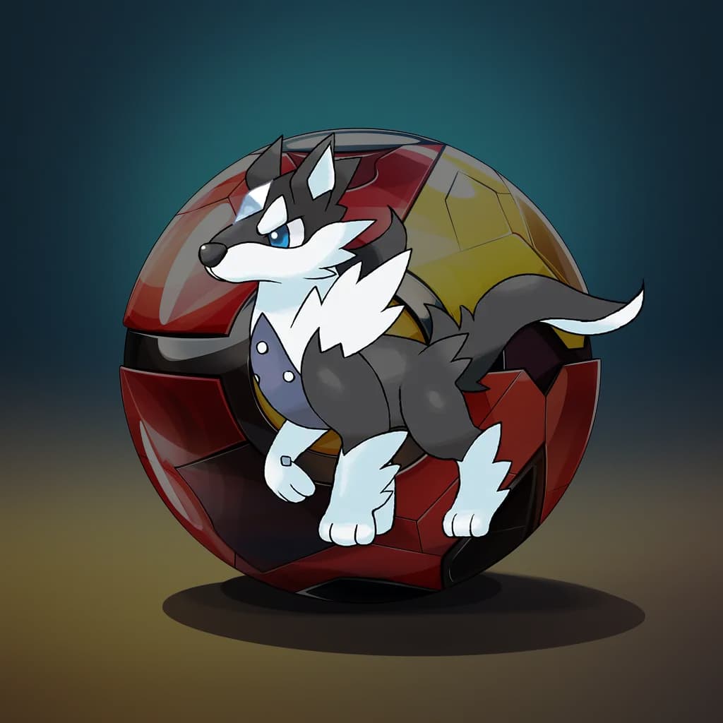 Kousetsu Wolf Pokemon