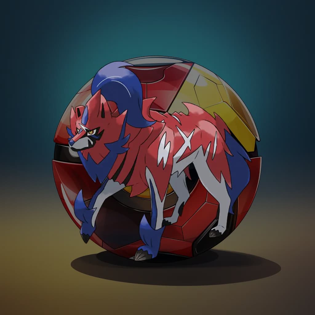 Zamazenta Wolf Pokemon