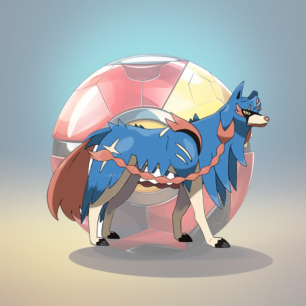 Zacian wolf pokemon