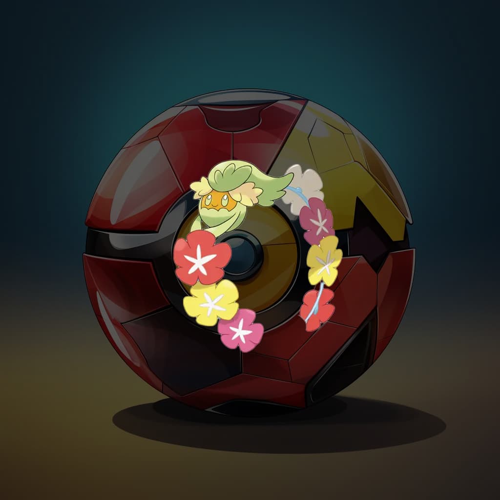 Comfey Pokemon flower