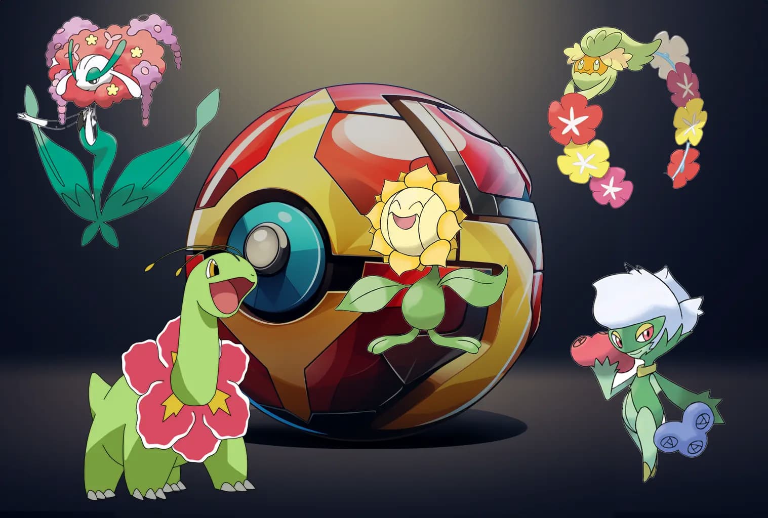 Top 10 Fan-Loved Flower Pokémon Ranked