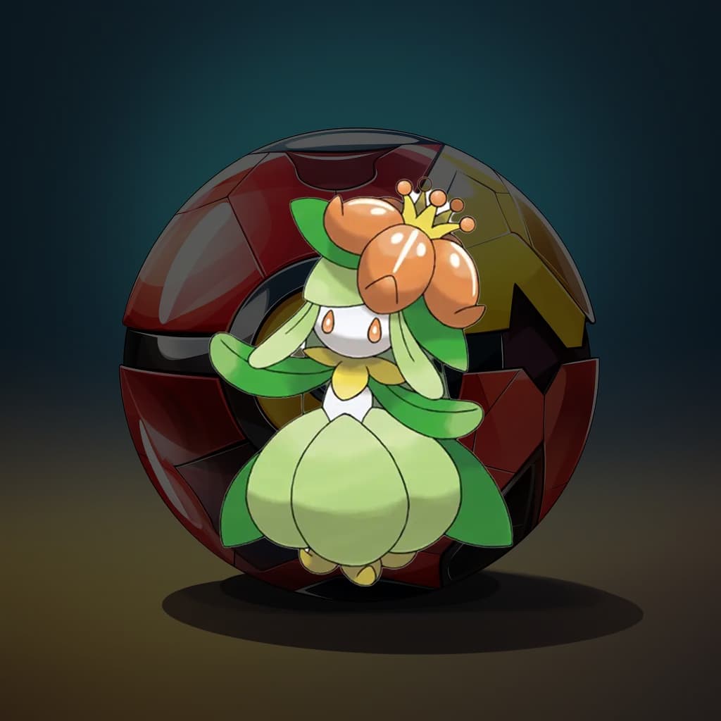 liligant pokemon flower