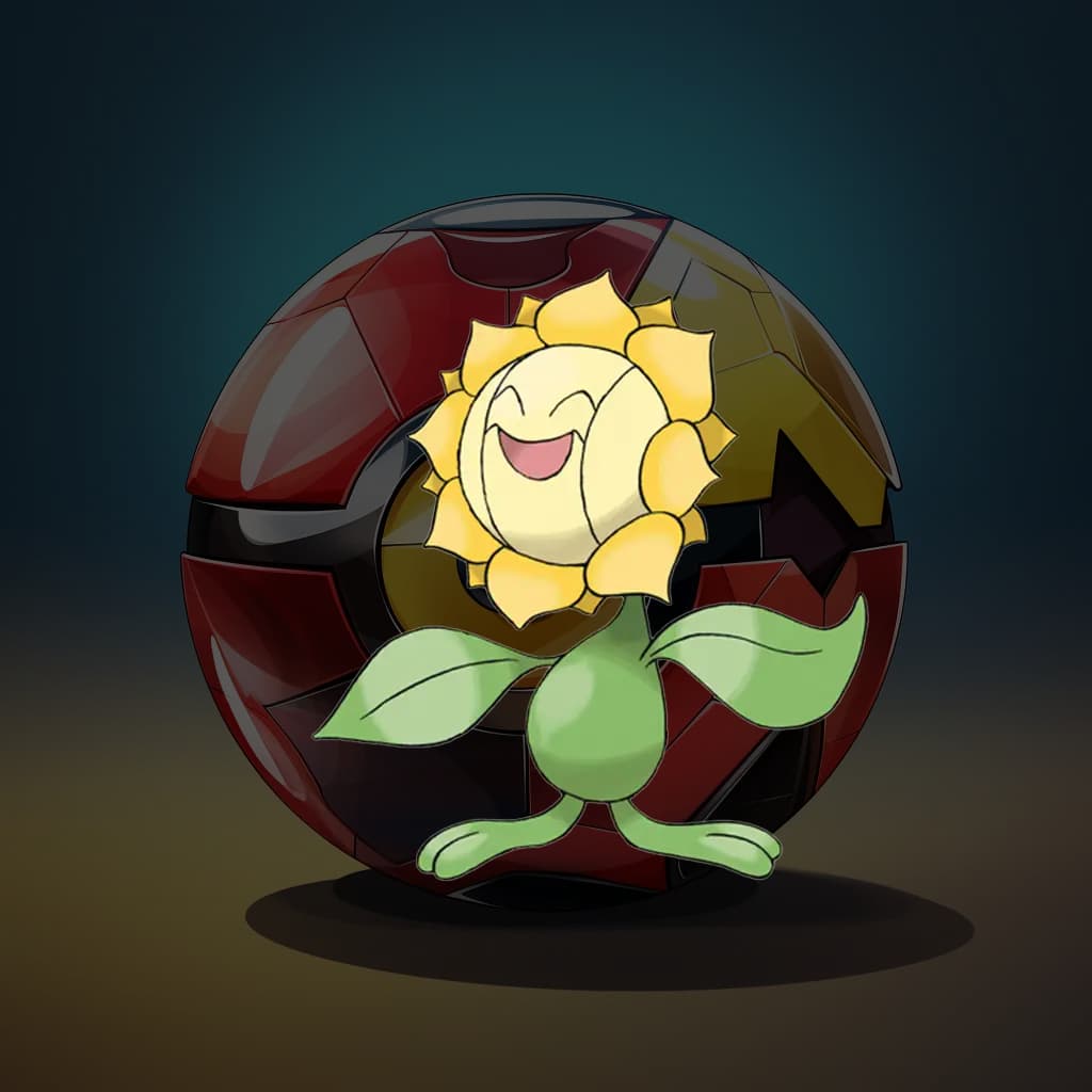 Sunflora Pokemon flower