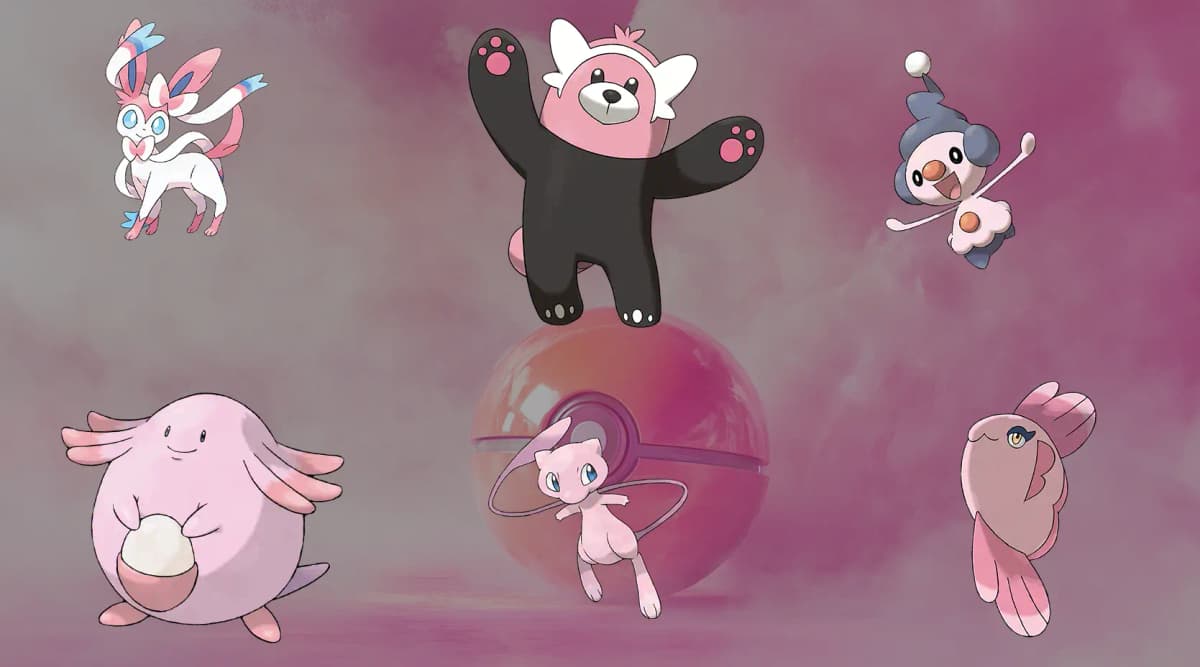 The Complete Pink Pokémon Collection: 60+ Adorable Rosy Creatures Ranked