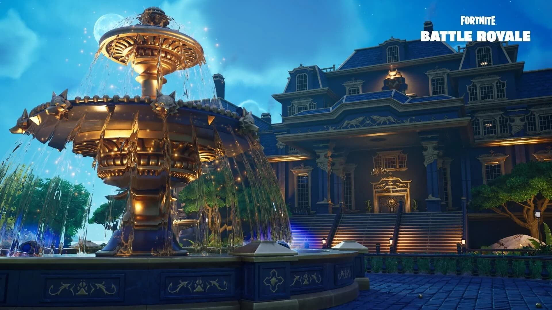 Fortnite’s diverse environments on display in a gameplay screenshot