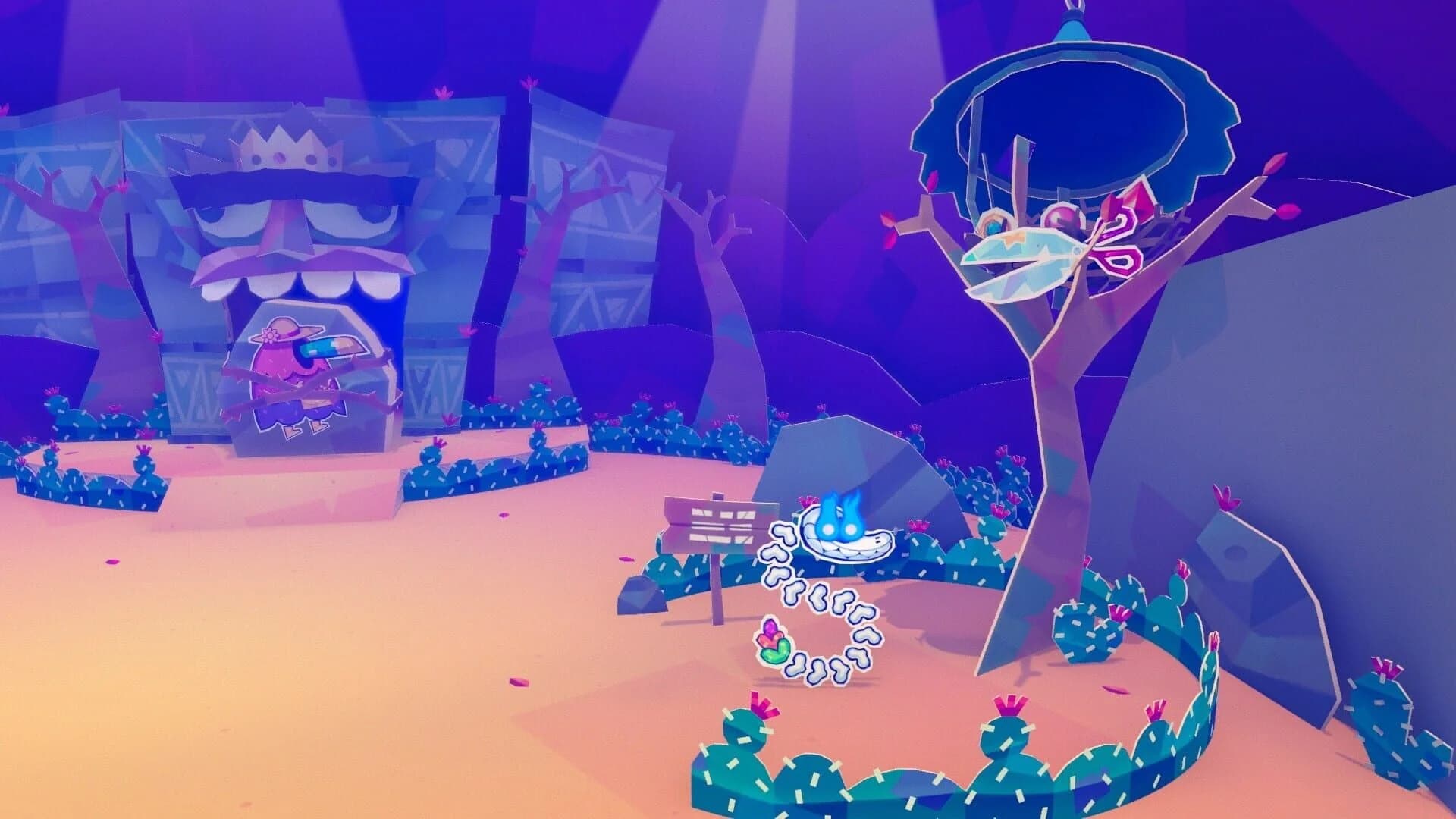 Kulebra and the Souls of Limbo in-game puzzle interaction