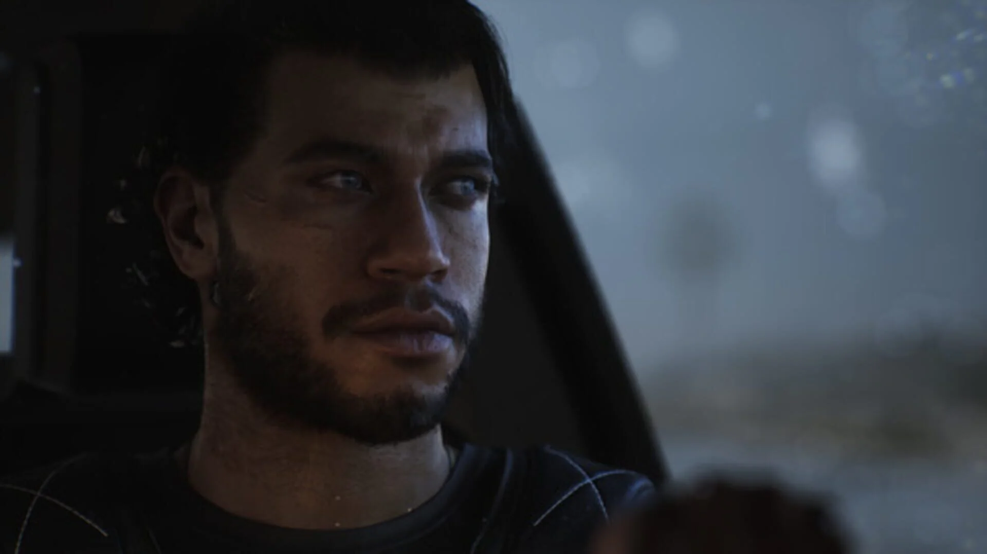 MindsEye player avatar exploring a vast open-world city