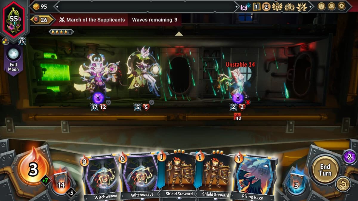 Monster Train 2 endless mode in action