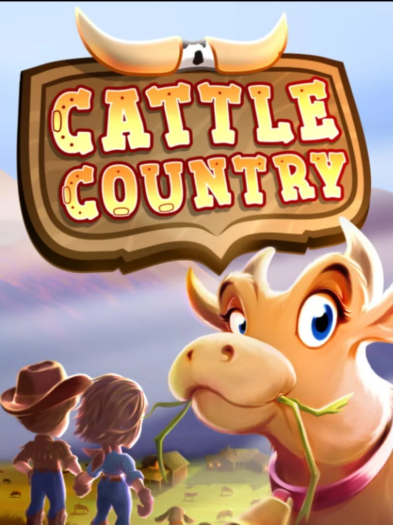 Player character tending cattle on a pixel art ranch in Cattle Country