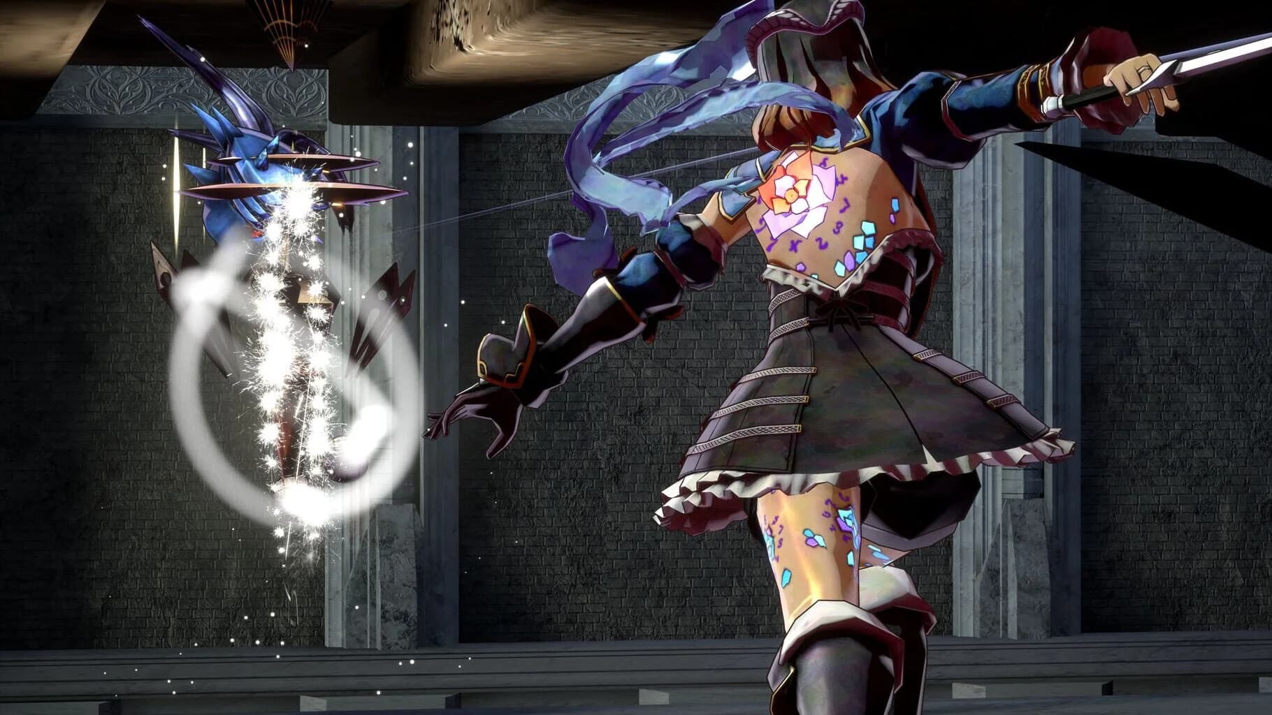 Bloodstained upgrade screen showing character progression