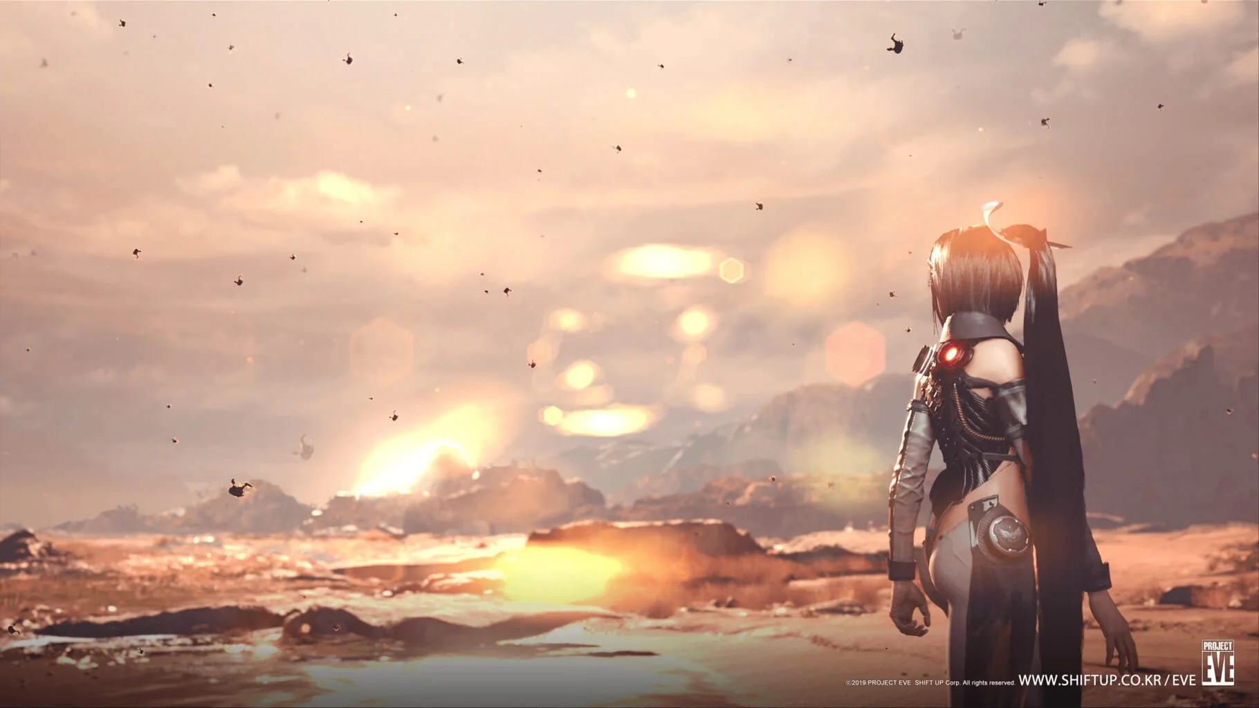 Stellar Blade PC combat screenshot