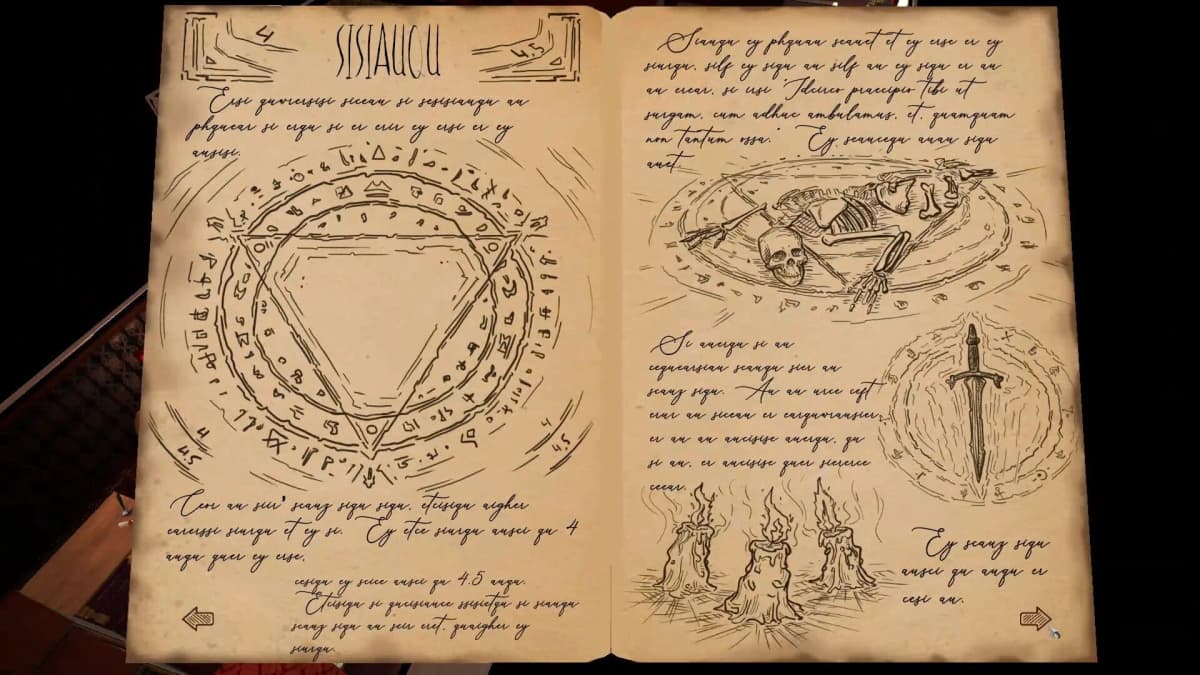 Moody, gothic cityscape with looming cathedral and shadowy figures