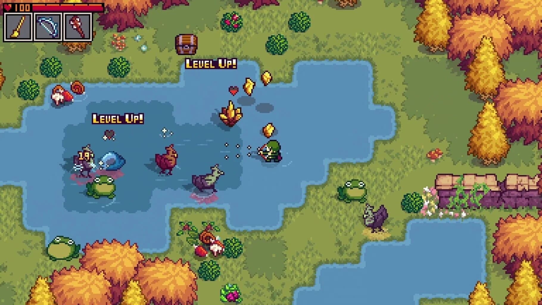 Creature Keeper pixel art world