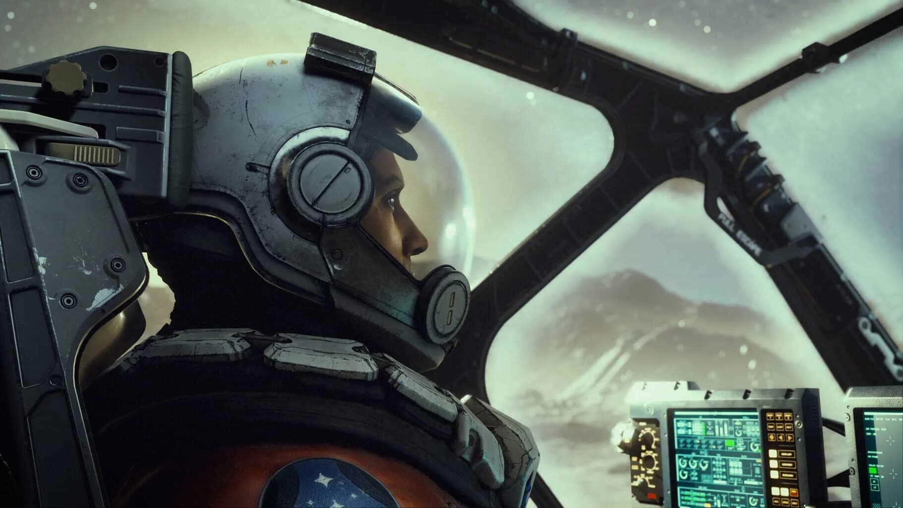 Starfield running on Steam Deck with improved performance