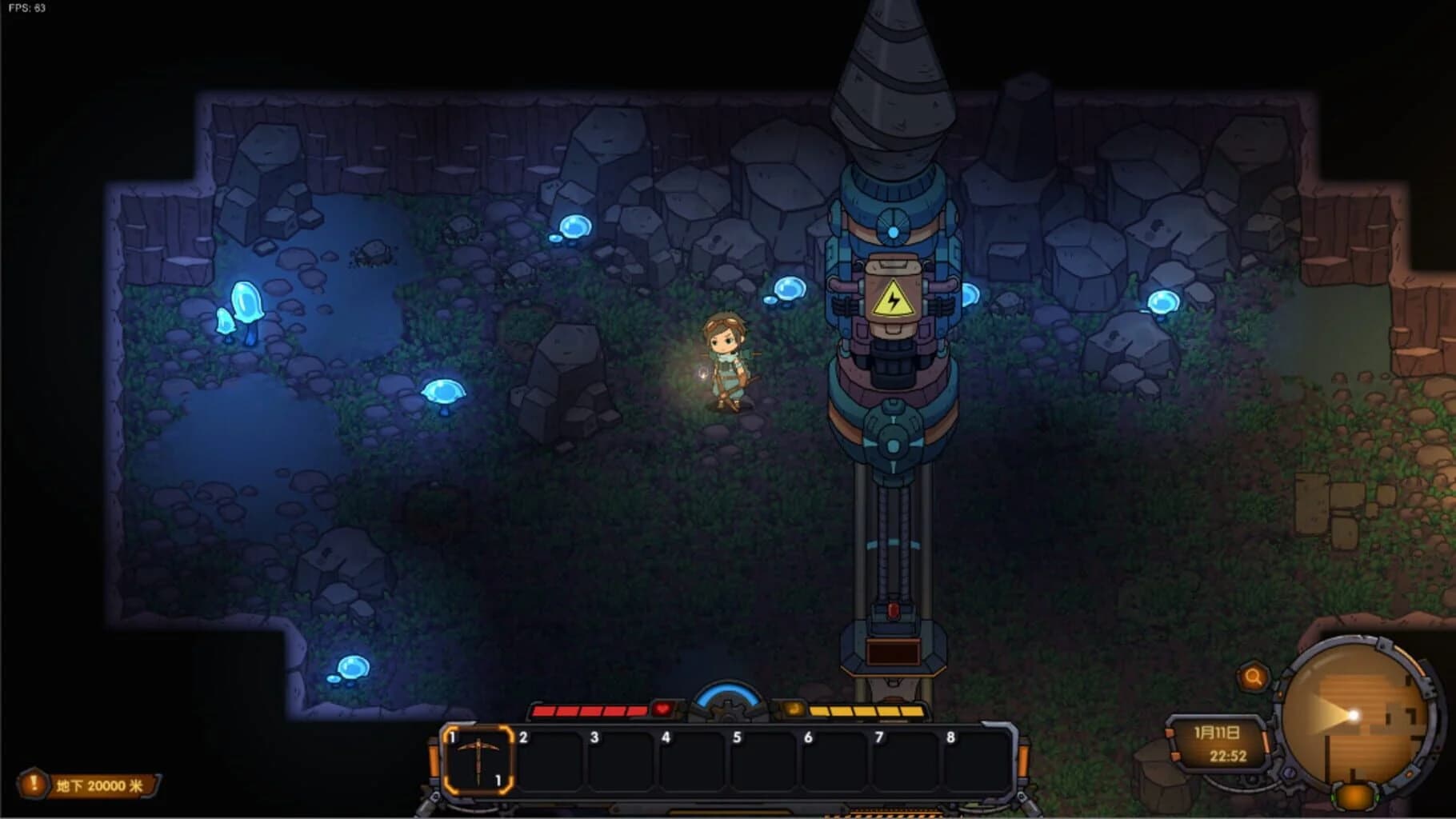 Tech tree UI showing new aquatic technologies