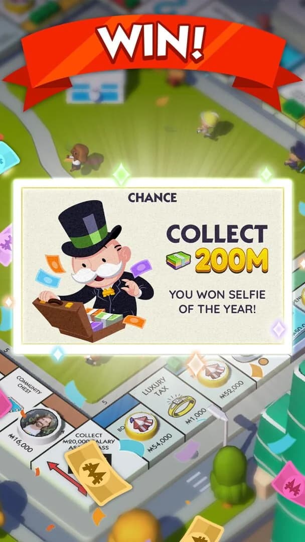 Screenshot from Monopoly Go!
